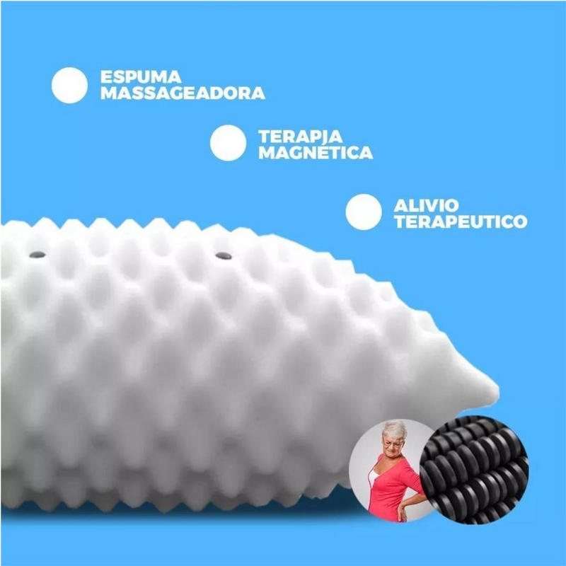 Travesseiro Magnético ortopedico com infravermelho anti ronco alívio da dor